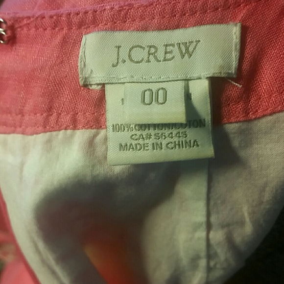 J. Crew Java Print Linen Tunic Dress - Picture 7 of 8